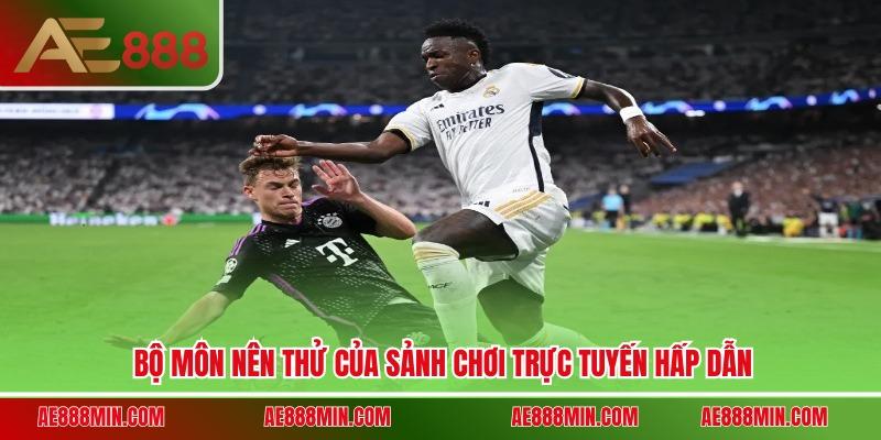 Bộ môn nên thử của sảnh chơi trực tuyến hấp dẫn